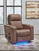 Lorrenton Power Glider Recliner with Audio System - Discount Furniture World (Burlington,NC)