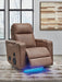 Lorrenton Power Glider Recliner with Audio System - Discount Furniture World (Burlington,NC)