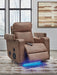 Lorrenton Power Glider Recliner with Audio System - Discount Furniture World (Burlington,NC)