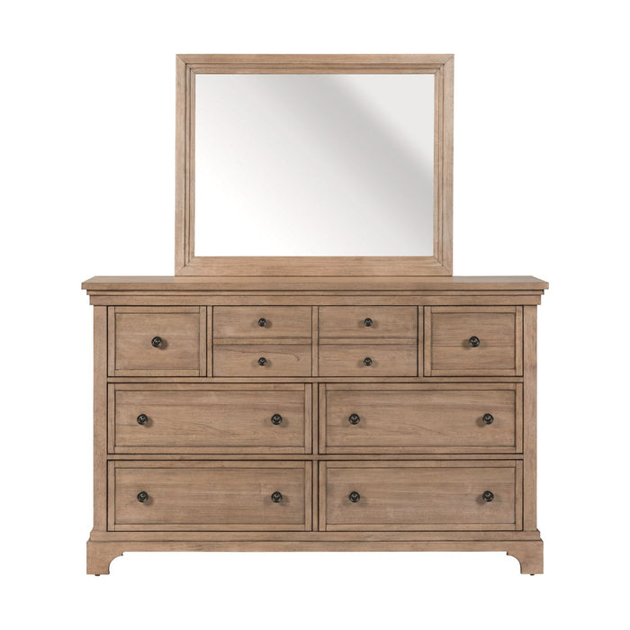 Haven Hills Dresser & Mirror - Discount Furniture World (Burlington,NC)