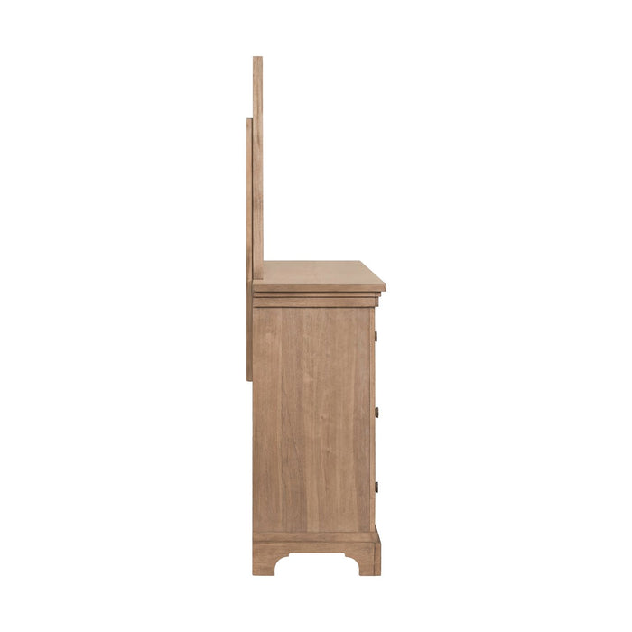 Haven Hills Dresser & Mirror - Discount Furniture World (Burlington,NC)