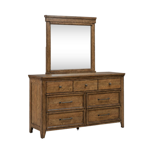 Carolina Park Dresser & Mirror - Discount Furniture World (Burlington,NC)