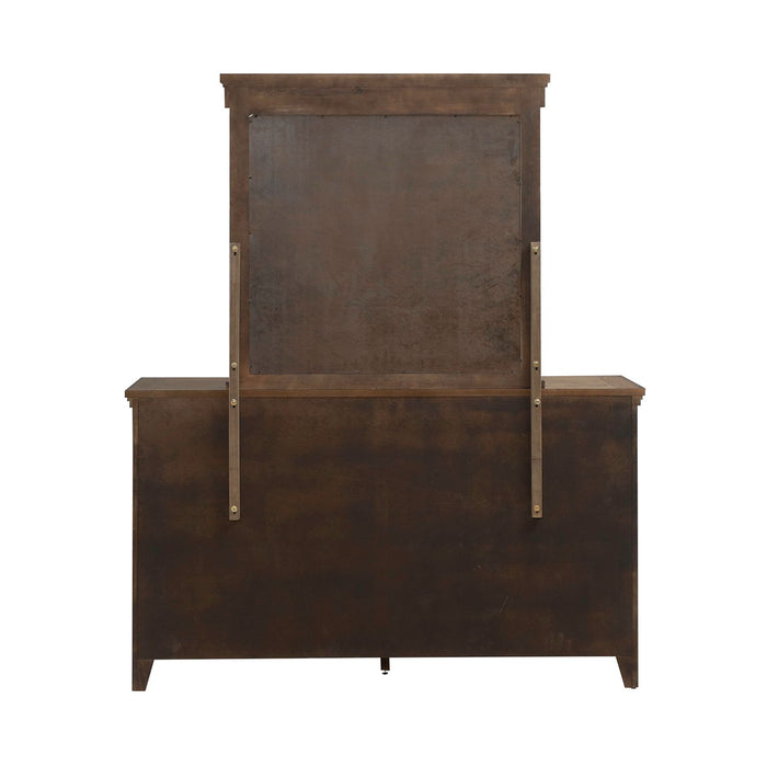 Carolina Park Dresser & Mirror - Discount Furniture World (Burlington,NC)