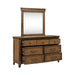 Carolina Park Dresser & Mirror - Discount Furniture World (Burlington,NC)