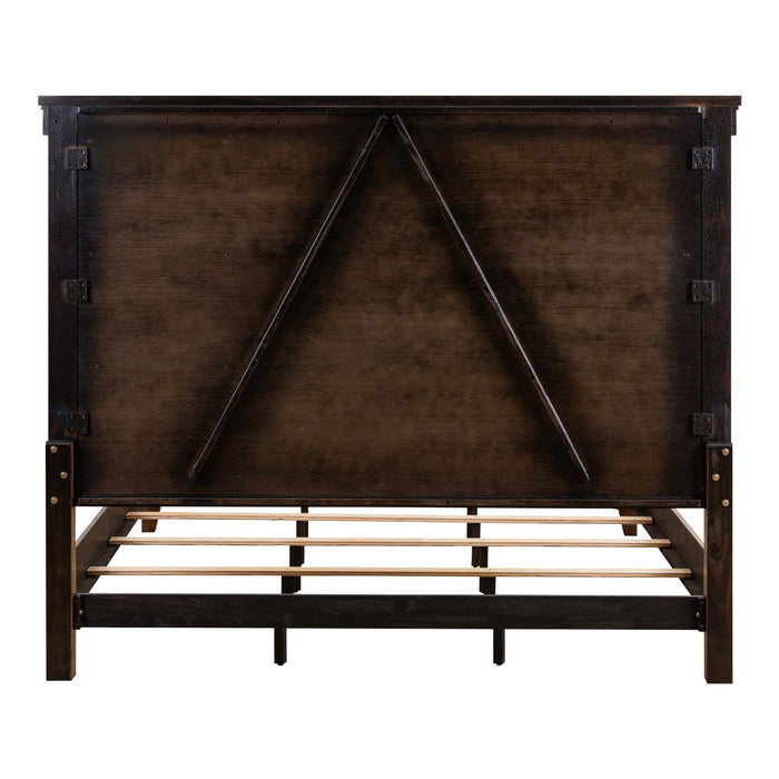 Carolina Park Queen Panel Bed - Discount Furniture World (Burlington,NC)