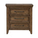 Carolina Park Nightstand w/ Charging Station - Discount Furniture World (Burlington,NC)