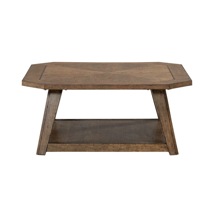Carolina Park Octagonal Cocktail Table - Discount Furniture World (Burlington,NC)