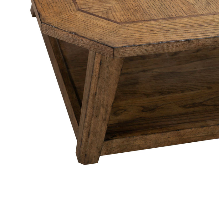 Carolina Park Octagonal Cocktail Table - Discount Furniture World (Burlington,NC)