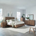 Shaker Lakes King California Panel Bed, Dresser & Mirror, Chest, Night Stand image
