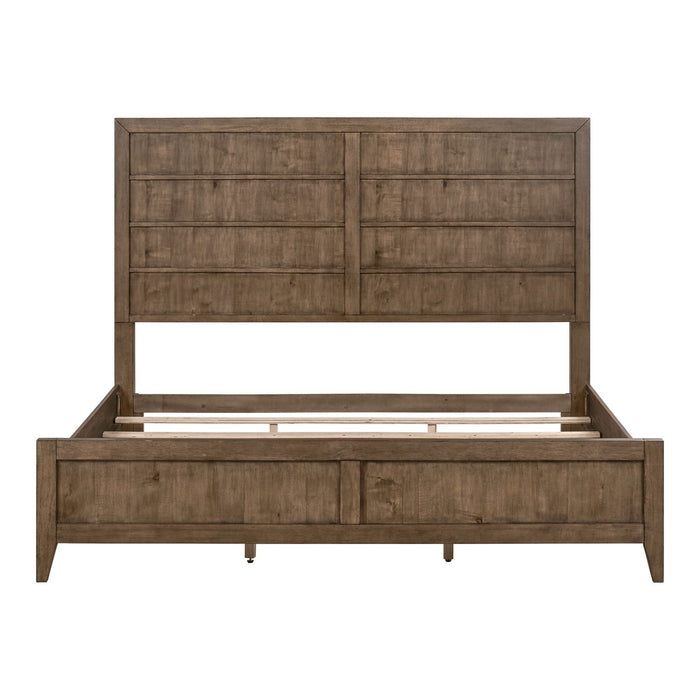 Shaker Lakes Queen Panel Bed - Discount Furniture World (Burlington,NC)