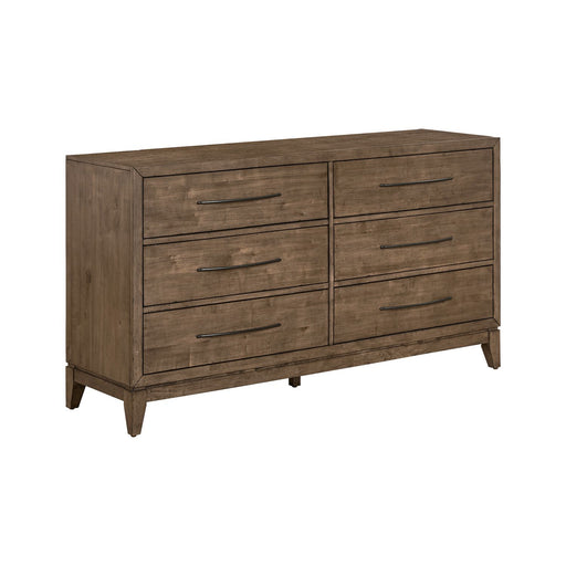 Shaker Lakes 6 Drawer Dresser - Discount Furniture World (Burlington,NC)