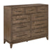 Shaker Lakes 9 Drawer Chesser - Discount Furniture World (Burlington,NC)