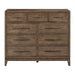 Shaker Lakes 9 Drawer Chesser - Discount Furniture World (Burlington,NC)