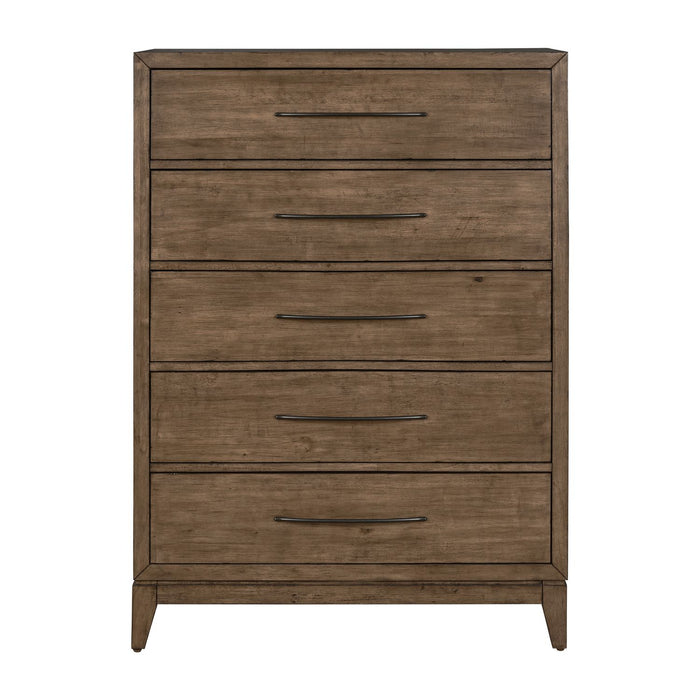Shaker Lakes 5 Drawer Chest - Discount Furniture World (Burlington,NC)