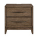 Shaker Lakes Nightstand w/ Charging Station - Discount Furniture World (Burlington,NC)