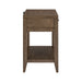 Shaker Lakes Open Nightstand w/ Charging Station - Discount Furniture World (Burlington,NC)