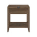 Shaker Lakes Open Nightstand w/ Charging Station - Discount Furniture World (Burlington,NC)