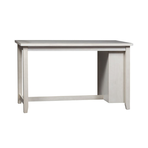 Brook Creek 5 Piece Counter Set in White - Discount Furniture World (Burlington,NC)