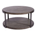 Modern View Round Cocktail Table - Discount Furniture World (Burlington,NC)