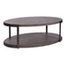 Modern View Oval Cocktail Table - Discount Furniture World (Burlington,NC)