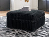 Midnight-Madness Oversized Accent Ottoman - Discount Furniture World (Burlington,NC)