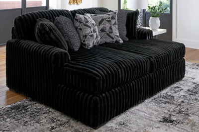 Midnight-Madness Super Chaise - Discount Furniture World (Burlington,NC)