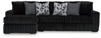 Midnight-Madness Sectional Sofa with Chaise - Discount Furniture World (Burlington,NC)
