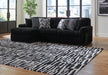 Midnight-Madness Sectional Sofa with Chaise - Discount Furniture World (Burlington,NC)