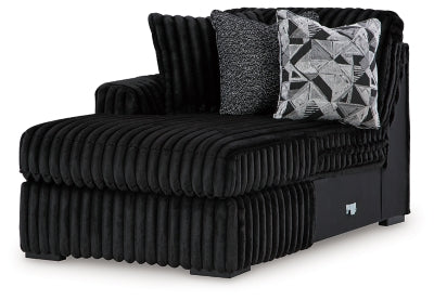 Midnight-Madness Super Chaise - Discount Furniture World (Burlington,NC)