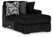 Midnight-Madness Sectional Sofa with Chaise - Discount Furniture World (Burlington,NC)