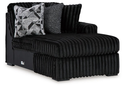 Midnight-Madness Sectional Sofa with Chaise - Discount Furniture World (Burlington,NC)