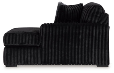 Midnight-Madness Sectional Sofa with Chaise - Discount Furniture World (Burlington,NC)
