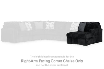Midnight-Madness Sectional Sofa with Chaise - Discount Furniture World (Burlington,NC)
