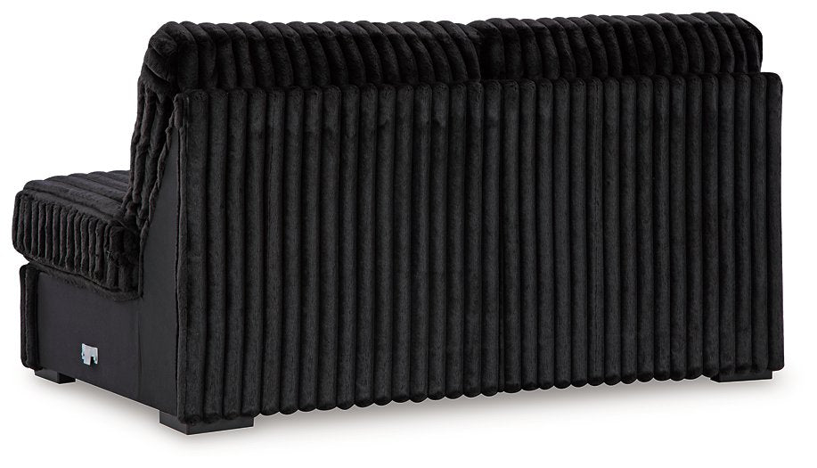 Midnight-Madness Sectional with Chaise - Discount Furniture World (Burlington,NC)