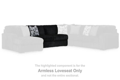 Midnight-Madness Sectional with Chaise - Discount Furniture World (Burlington,NC)