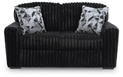 Midnight-Madness Loveseat - Discount Furniture World (Burlington,NC)