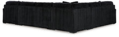 Midnight-Madness Sectional with Chaise - Discount Furniture World (Burlington,NC)