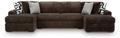 Midnight-Madness Sectional with Chaise - Discount Furniture World (Burlington,NC)