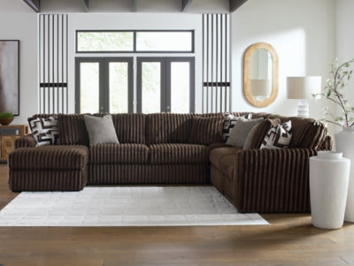 Midnight-Madness Sectional with Chaise - Discount Furniture World (Burlington,NC)