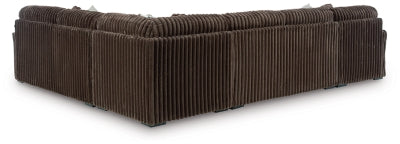 Midnight-Madness Sectional with Chaise - Discount Furniture World (Burlington,NC)