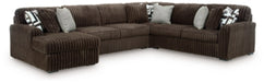 Midnight-Madness Sectional with Chaise - Discount Furniture World (Burlington,NC)