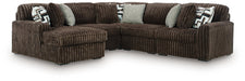 Midnight-Madness Sectional with Chaise - Discount Furniture World (Burlington,NC)