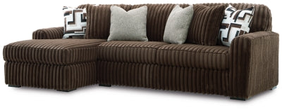 Midnight-Madness Sectional Sofa with Chaise - Discount Furniture World (Burlington,NC)