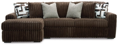 Midnight-Madness Sectional Sofa with Chaise - Discount Furniture World (Burlington,NC)