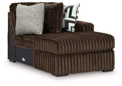 Midnight-Madness Sectional with Chaise - Discount Furniture World (Burlington,NC)