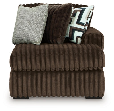 Midnight-Madness Sectional with Chaise - Discount Furniture World (Burlington,NC)