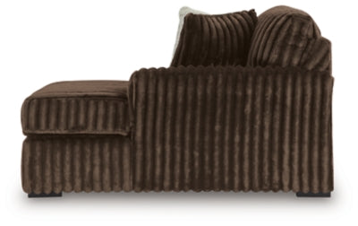 Midnight-Madness Sectional with Chaise - Discount Furniture World (Burlington,NC)