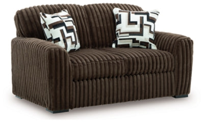 Midnight-Madness Loveseat - Discount Furniture World (Burlington,NC)