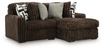 Midnight-Madness Sectional with Chaise - Discount Furniture World (Burlington,NC)