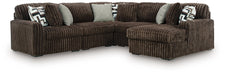 Midnight-Madness Sectional with Chaise - Discount Furniture World (Burlington,NC)